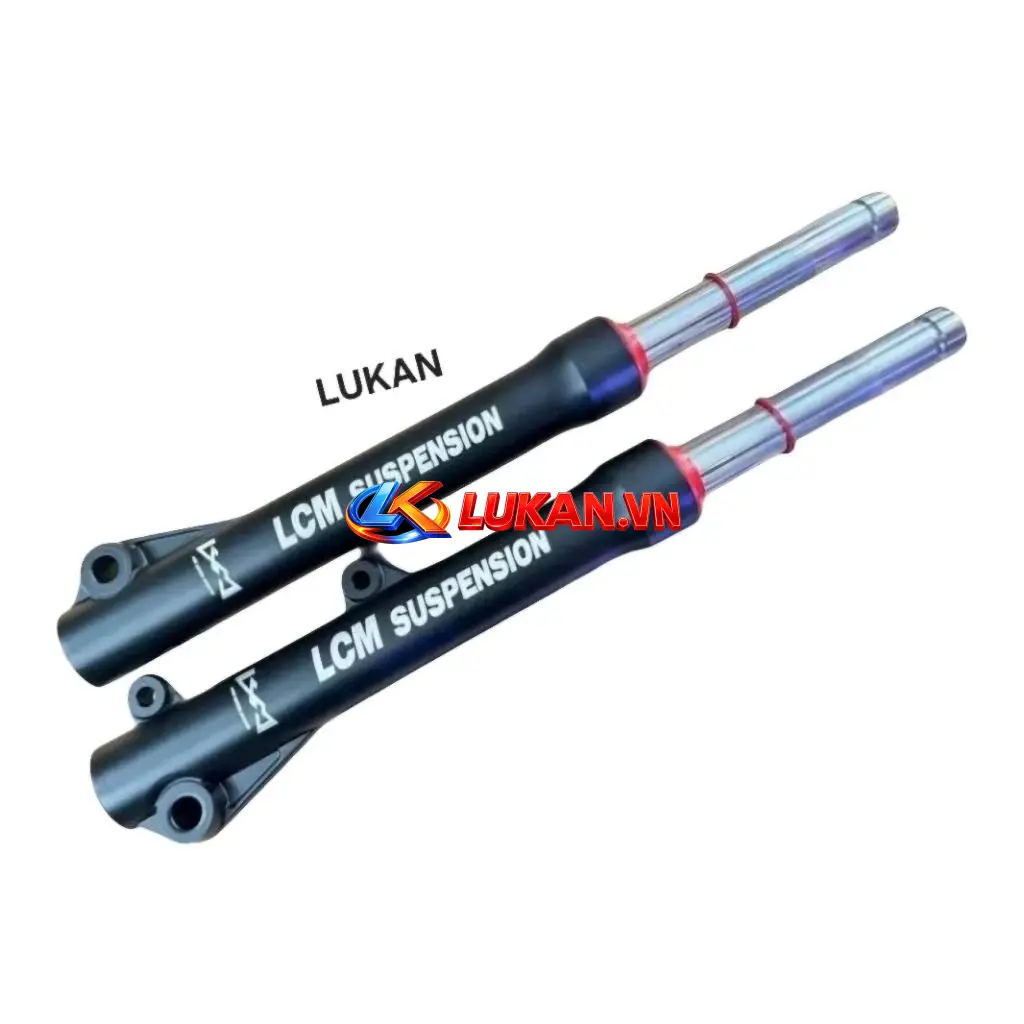 Cặp phuộc nhún, giảm sóc trước đĩa xe WAVE, FUTURE... LCM bao êm