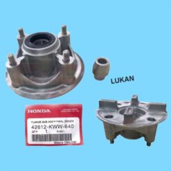 Cùi dĩa nhông tải, đùm bánh sau WAVE S110, RSX, ALPHA 110... zin 42612-KWW-640