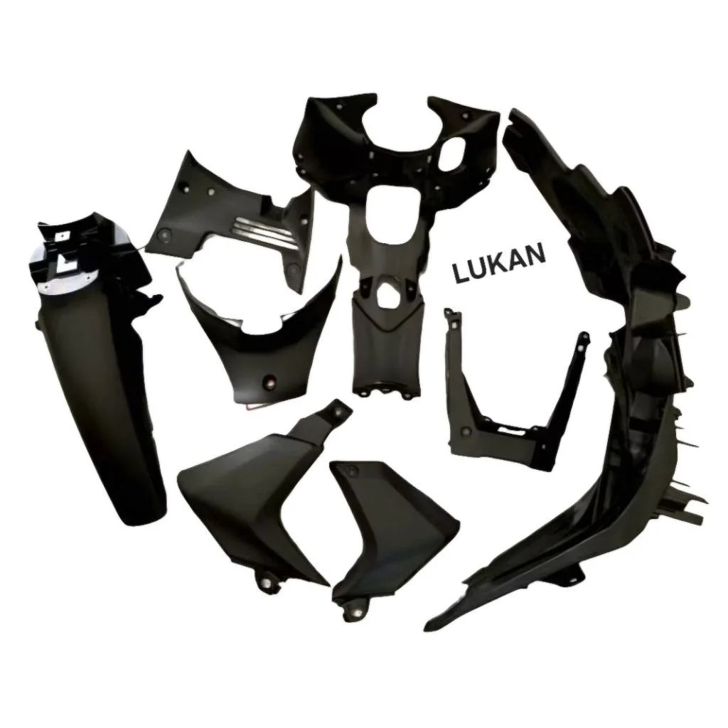 Bộ 8 nhựa nhám đen, áo xe FUTURE MẬP 125 zin chính hãng - Ảnh 2