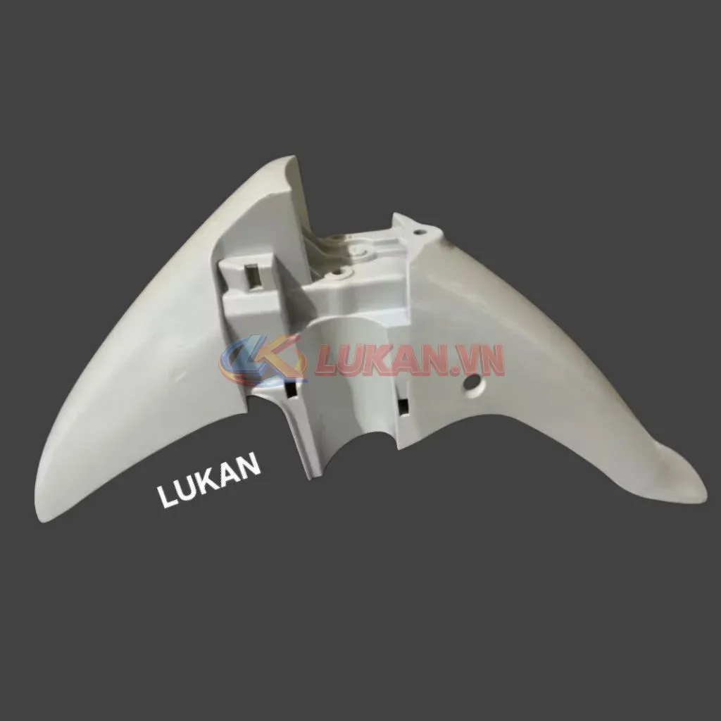 Nhựa dè chắn bùn trước xe WAVE ZX Trắng zin chính hãng - Ảnh 4
