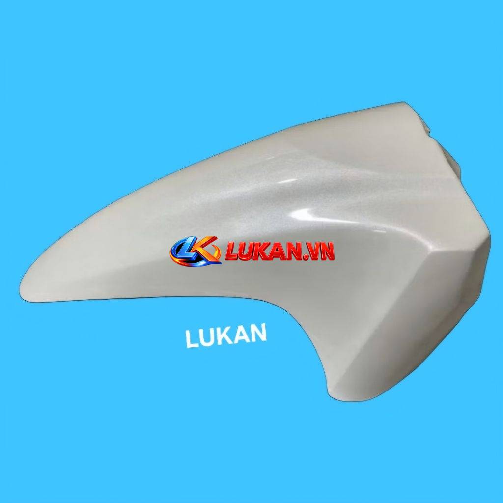 Nhựa chữ A, dè chắn bùn trước WAVE A, ALPHA 110 Trắng zin Honda 61100-KWW-640YN