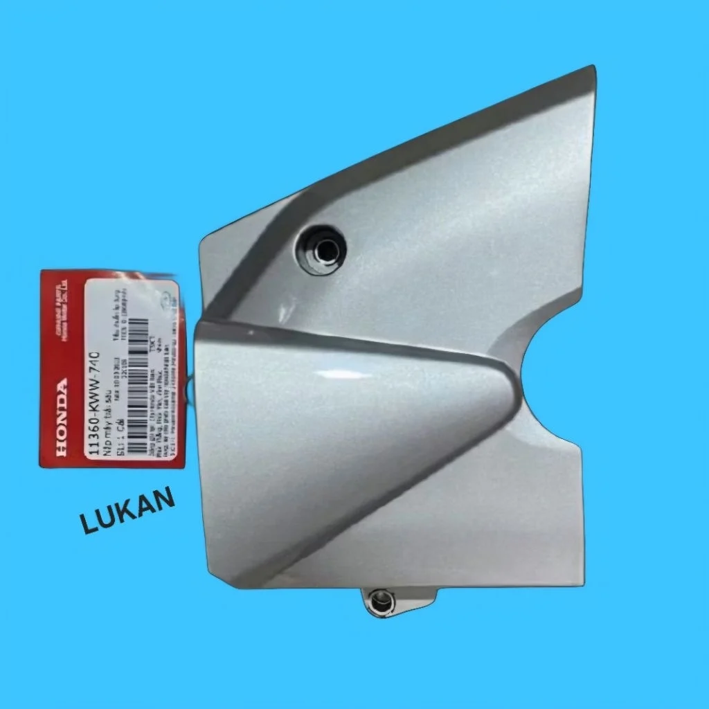 Nhựa ốp che nhông, nắp mang đuôi cá WAVE S110, RSX, DREAM 110... Bạc zin 11360-KWW-740