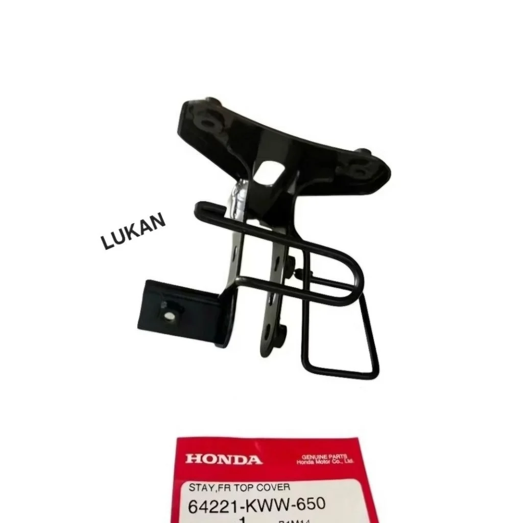 Khung pass nhựa mặt nạ trước xe WAVE S110, RSX... zin Honda 64221-KWW-650 - Ảnh 3