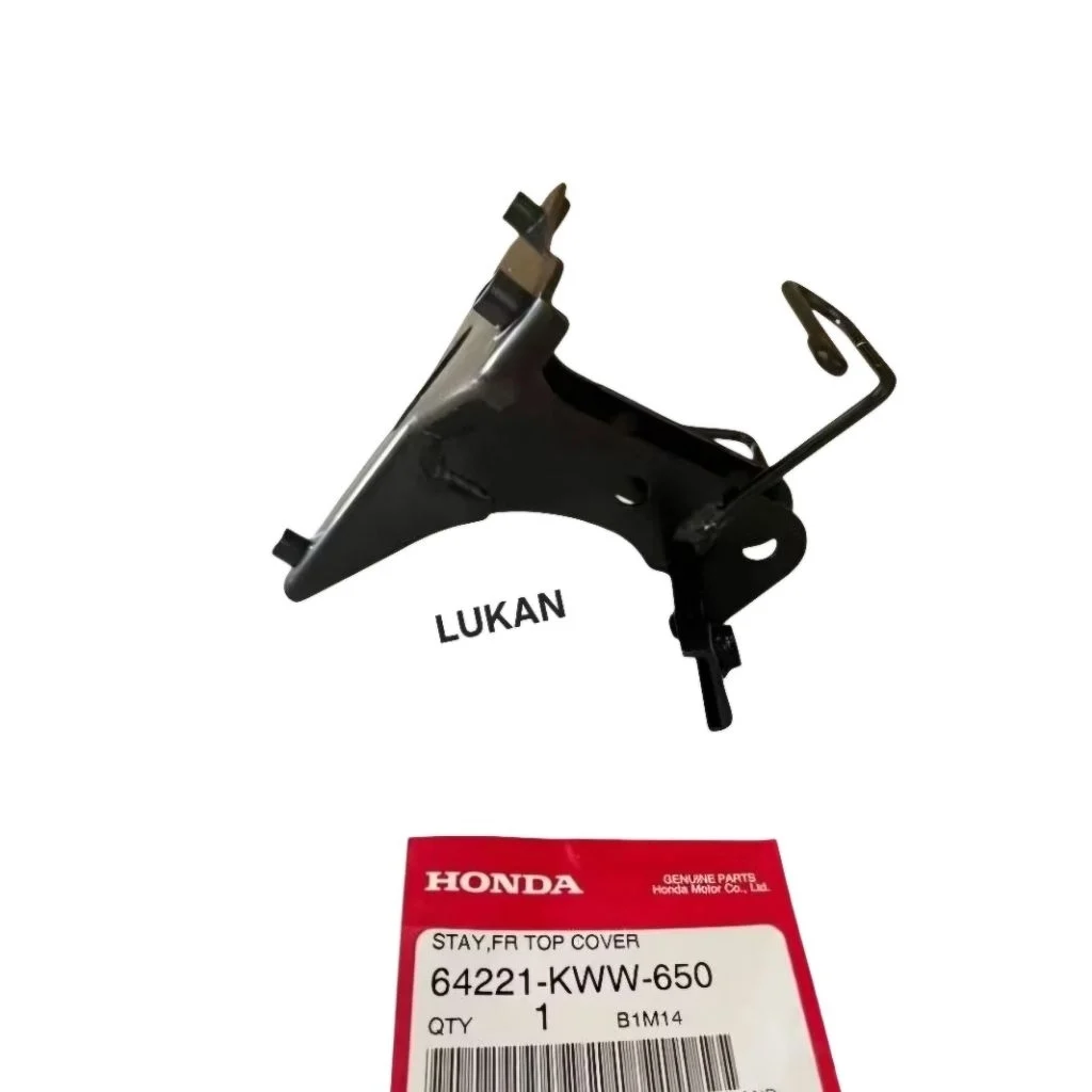 Khung pass nhựa mặt nạ trước xe WAVE S110, RSX... zin Honda 64221-KWW-650 - Ảnh 4