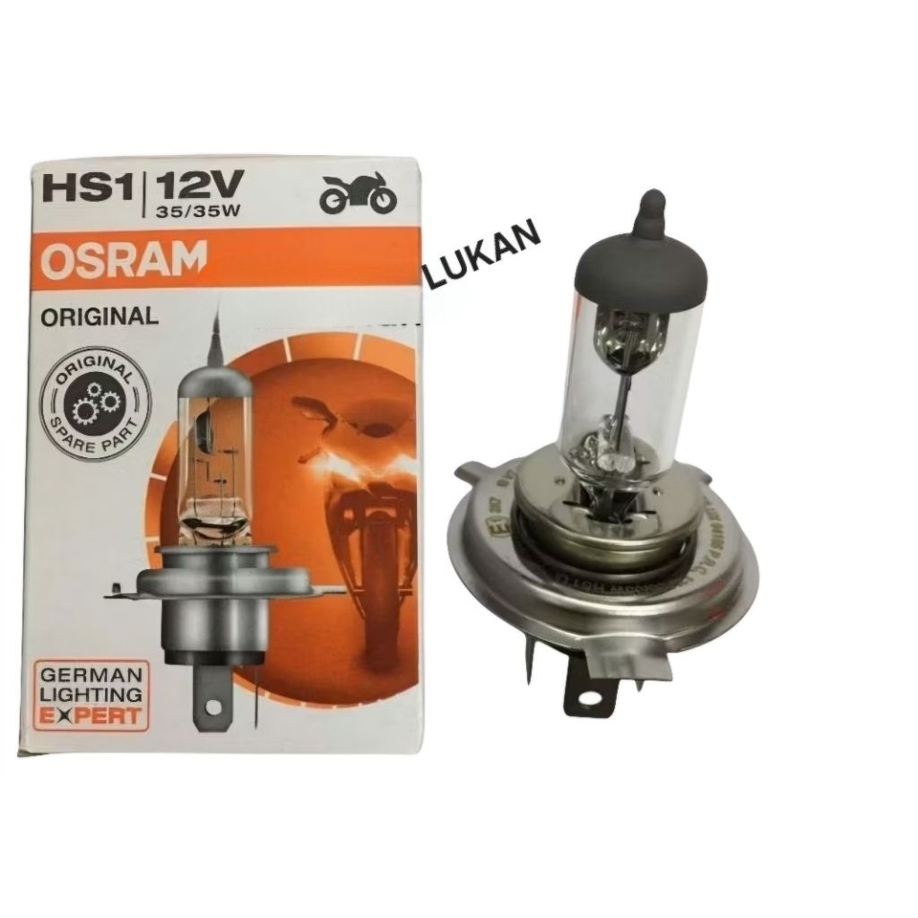 Bóng đèn pha halogen 35W xe WAVE, FUTURE... H4 chính hãng Osram