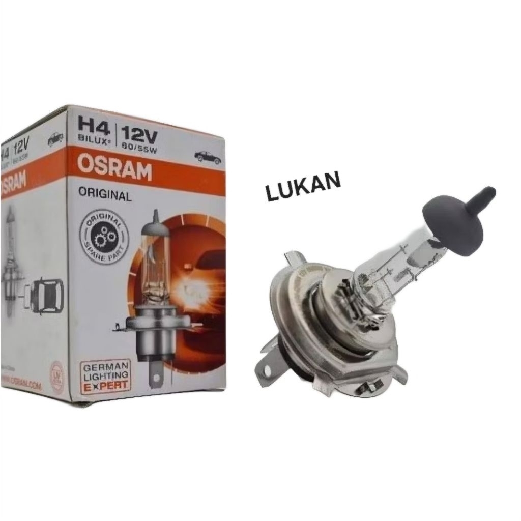 Bóng đèn pha halogen 35W xe WAVE, FUTURE... H4 chính hãng Osram - Ảnh 2
