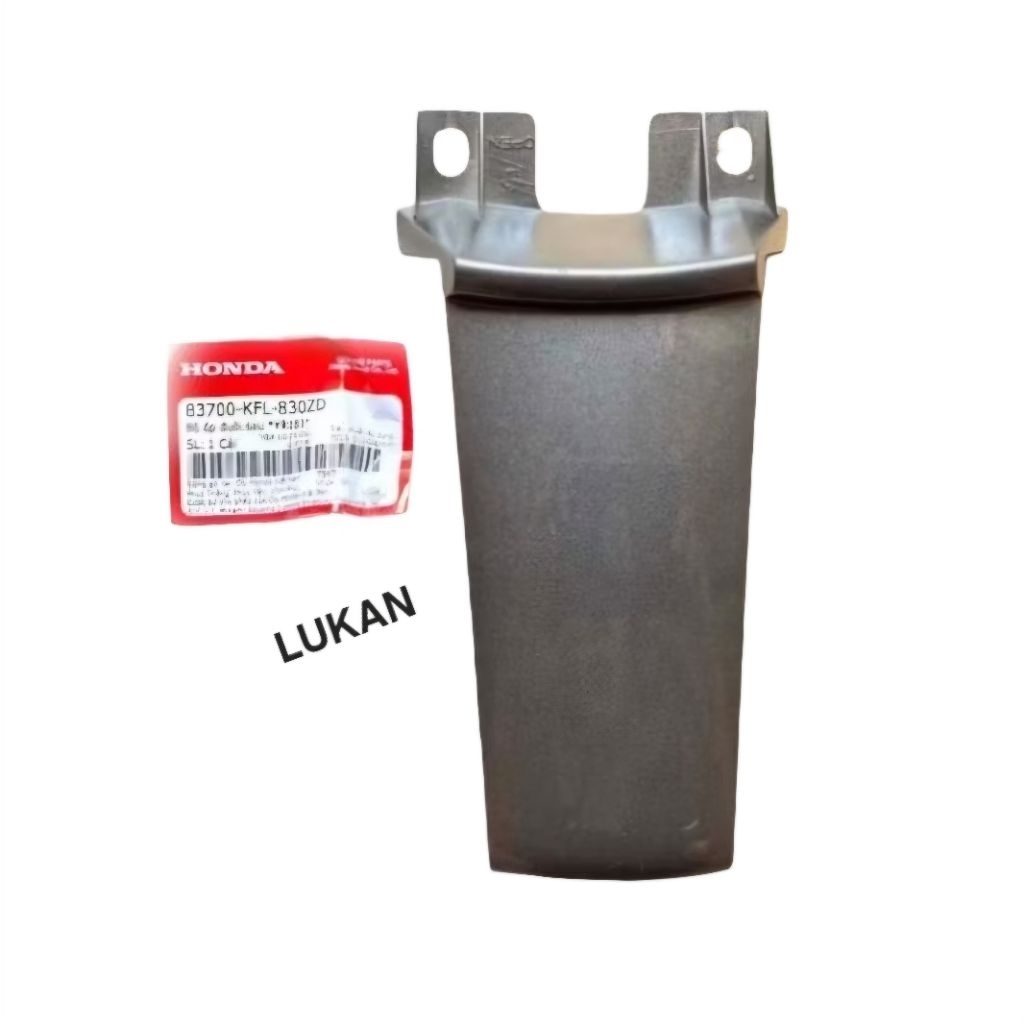 Nắp ốp võ nhựa đuôi, mu rùa FUTURE 1 đời đầu Xám chuột zin 83700-KFL-830ZD