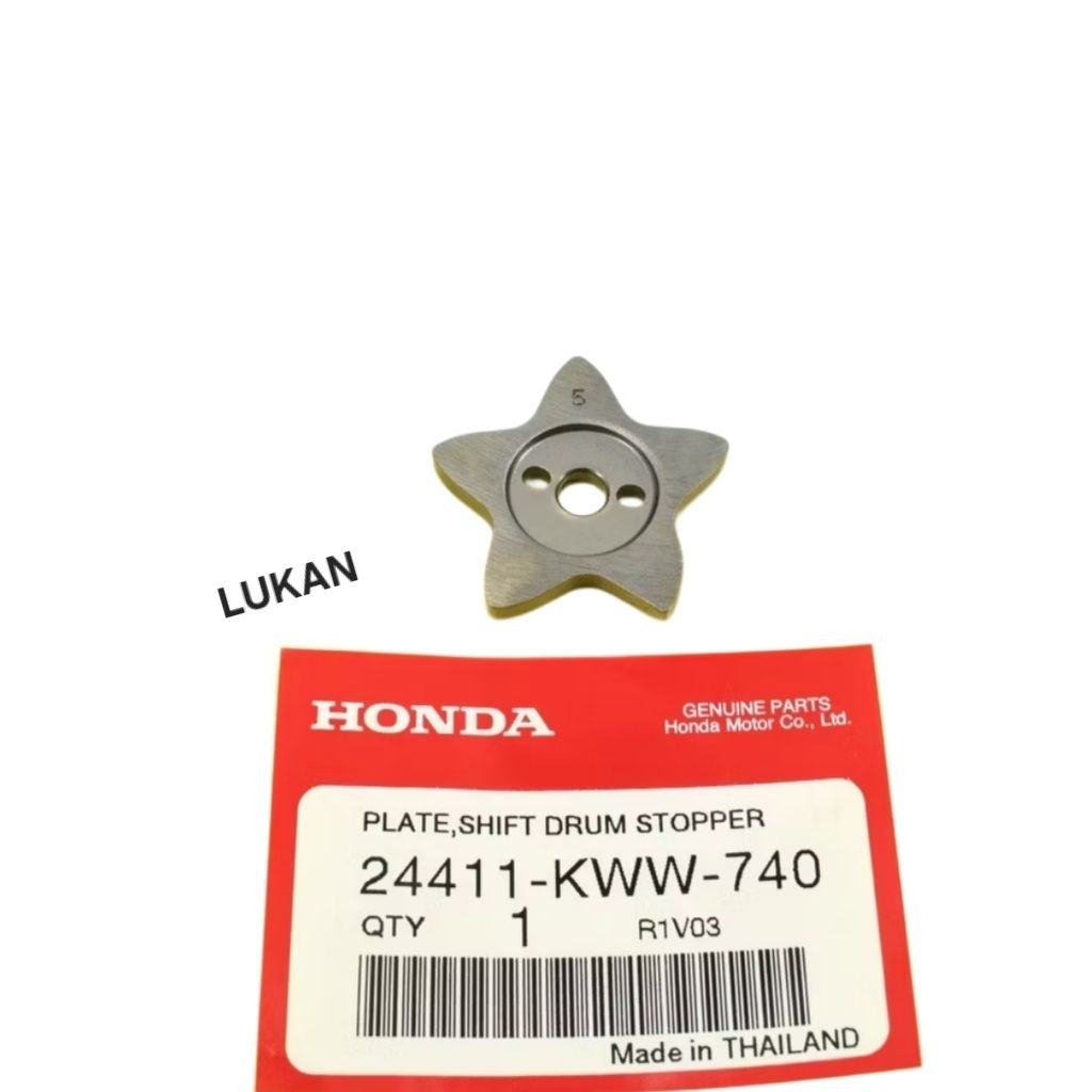Bông sao, đệm chuyển nhông heo số WAVE S110, RSX, BLADE, A110.... zin 24411-KWW-740 - Ảnh 8