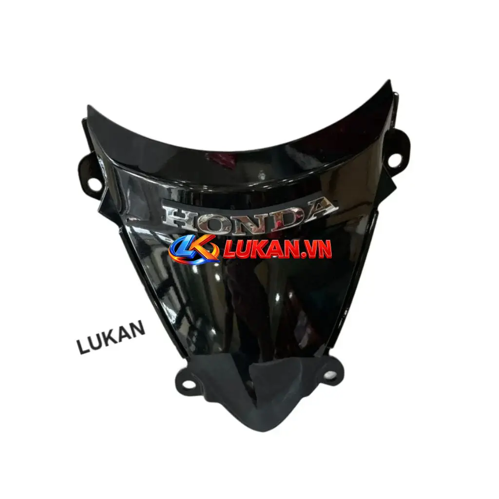 Nhựa mặt nạ con, logo Honda xe FUTURE NEO 125 Đen bóng zin chính hãng - Ảnh 3