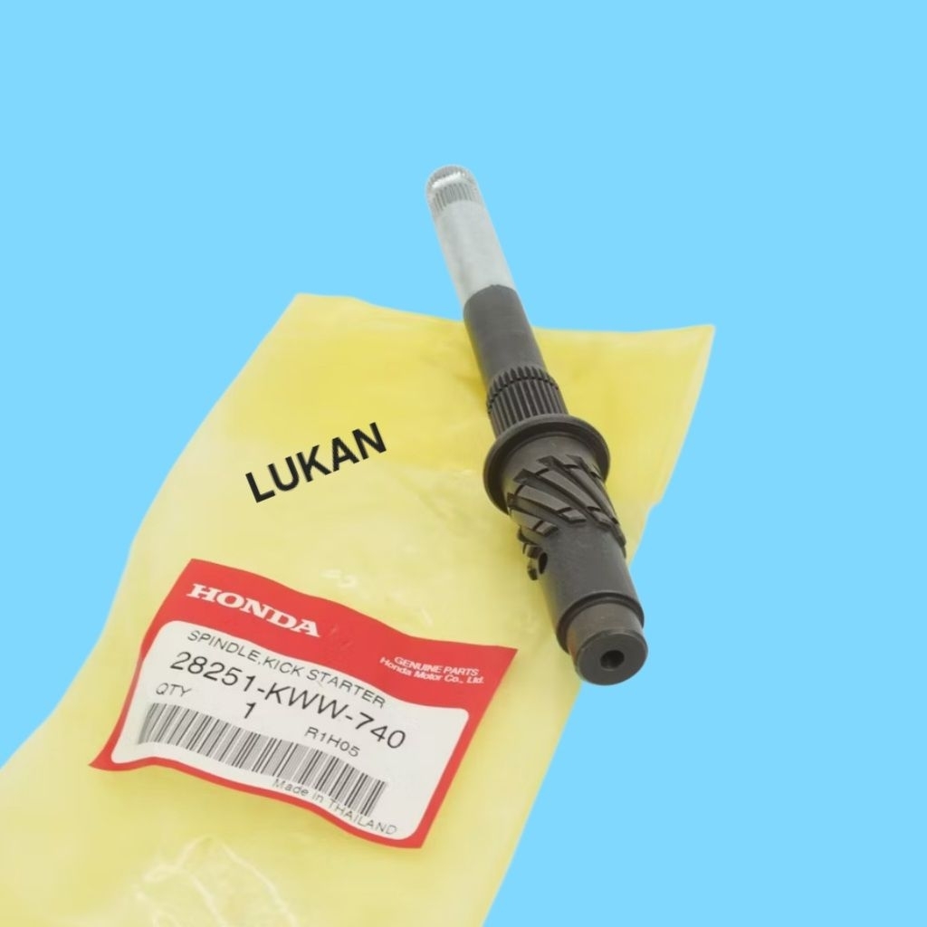 Trục cốt nhông giò đạp, khởi động WAVE S110, RSX, BLADE, A110... zin 28251-KWB-B10, KWW-740 - Ảnh 8