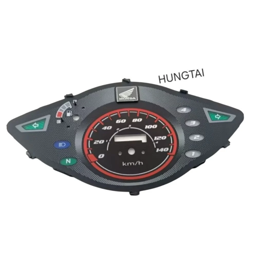 Mặt mica nền đồng hồ WAVE A, ALPHA 100. công tơ mét zin - Ảnh 4