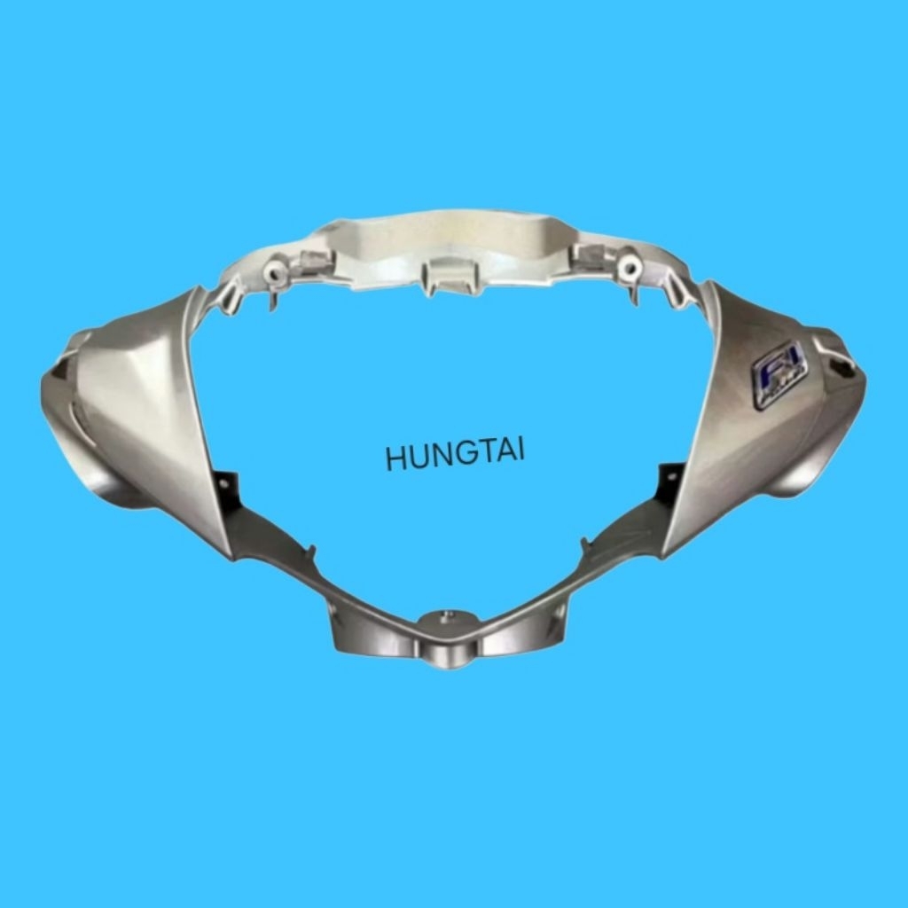 Nhựa ốp võ đầu đèn trước FUTURE MẬP 2012-2017... Bạc zin Honda - Ảnh 3