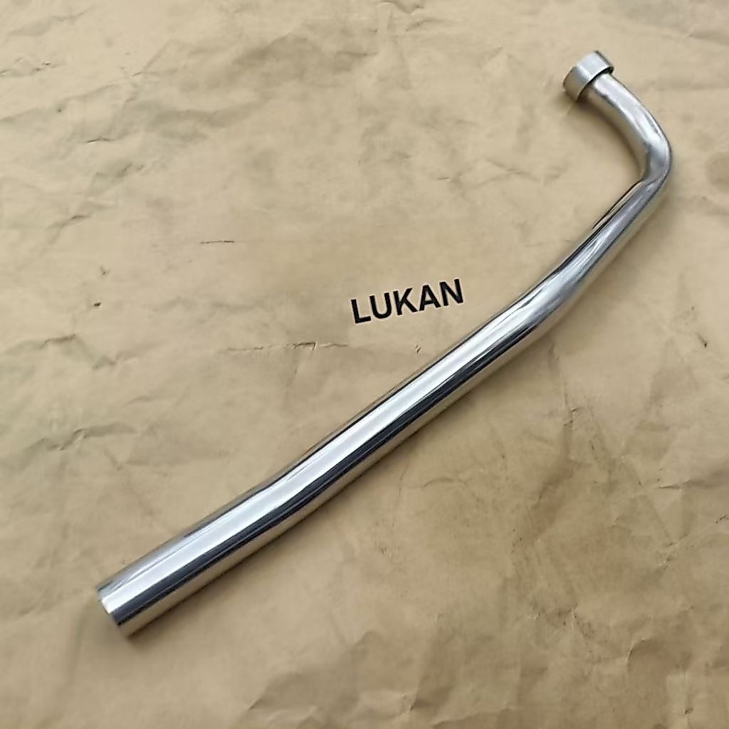 Cổ pô ống xã inox 201 xe FUTURE 1 đời đầu. phi lỗ 22