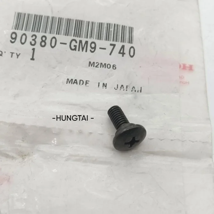 Ốc vít nhựa đuôi rùa xe WAVE Thái, ALPHA... zin Honda Japan 09380-GM9-740 - Ảnh 3