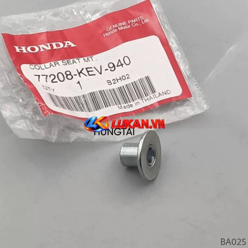 Bạc ắc, khâu đệm bản lề yên WAVE Thái, ALPHA, FUTURE 1... zin 77208-KEV-940 - Ảnh 2