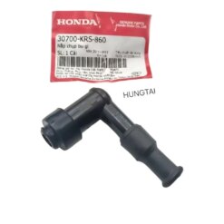 Đầu nắp chụp bugi xe WAVE ALPHA, ZX, RS, S100, RSX... zin 30700-KRS-860