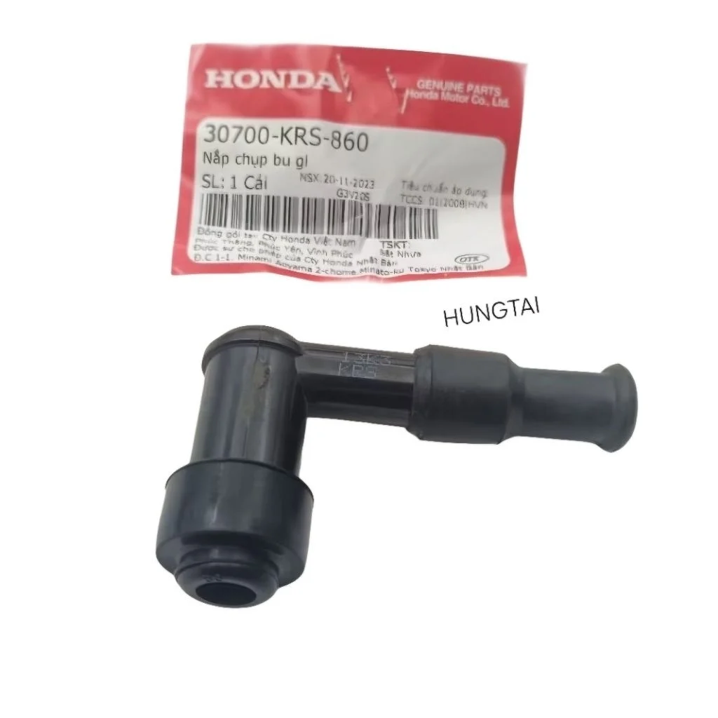 Đầu nắp chụp bugi xe WAVE ALPHA, ZX, RS, S100, RSX... zin 30700-KRS-860 - Ảnh 3