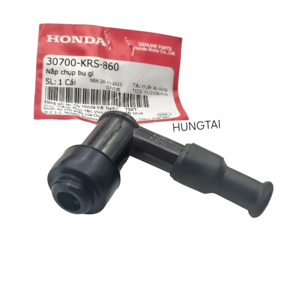 Đầu nắp chụp bugi xe WAVE ALPHA, ZX, RS, S100, RSX... zin 30700-KRS-860 - Ảnh 4