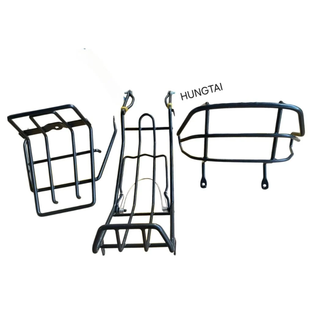Bộ 3 baga.mũi trước sau xe DREAM bọc nhựa đen mẫu xưa - Ảnh 2