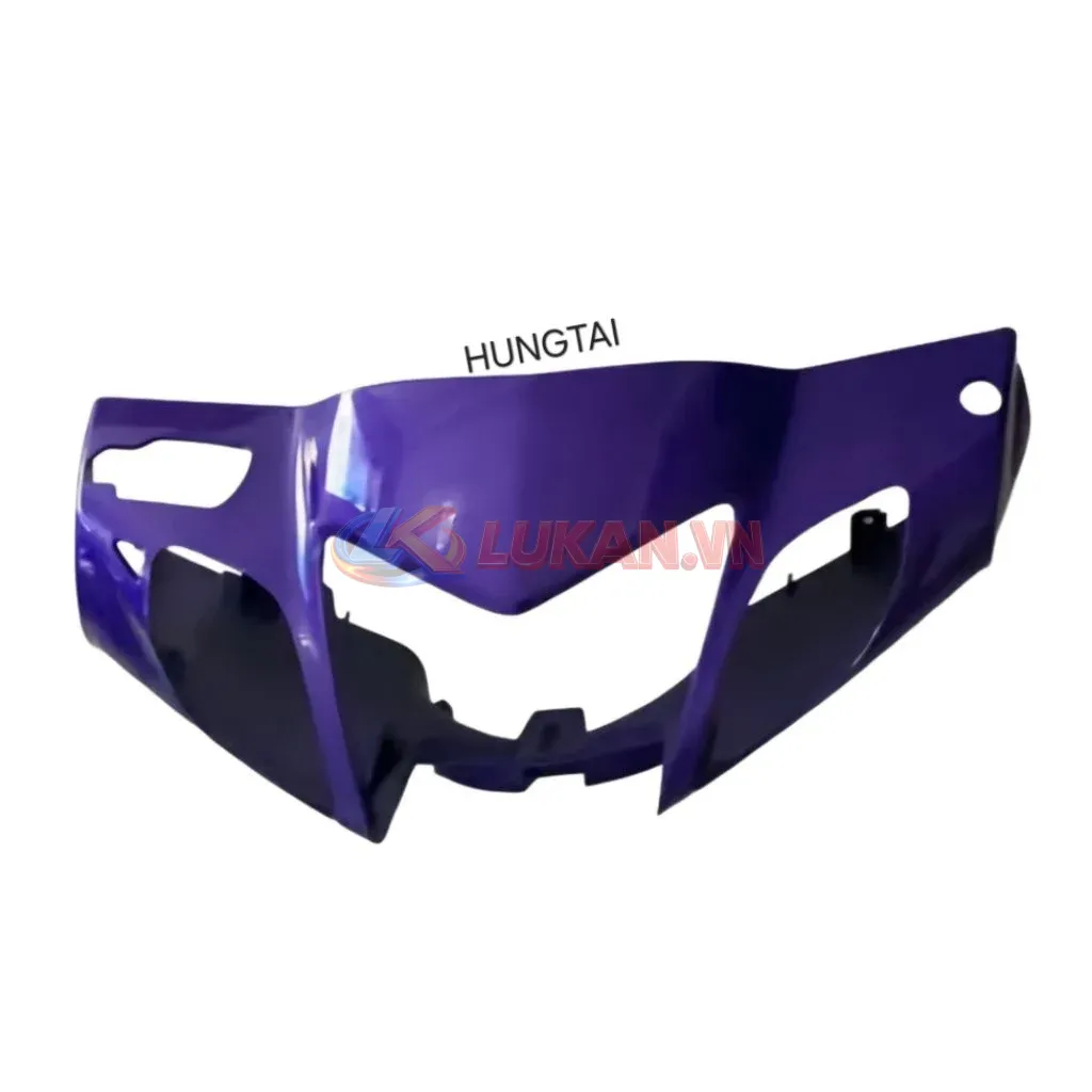 Nhựa ốp võ đầu đèn trước xe FUTURE 2 125 Tím zin Honda - Ảnh 2