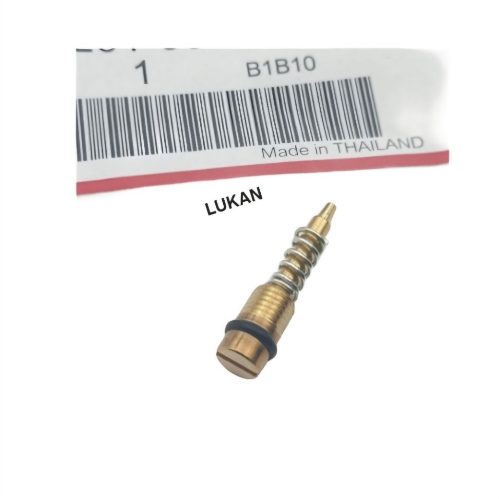 Ốc, vít lò xo chỉnh xăng gió WAVE A, RS, S100, RSX... bình xăng con - Ảnh 2