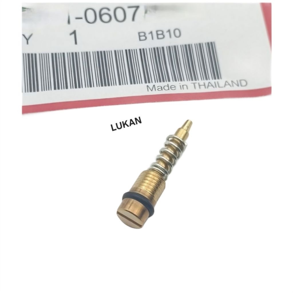 Ốc, vít lò xo chỉnh xăng gió WAVE A, RS, S100, RSX... bình xăng con - Ảnh 3