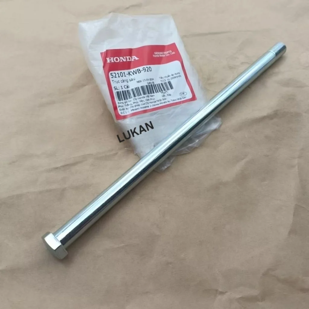 Trục cốt càng gắp, gấp sau WAVE S110, RSX, BLADE, ALPHA 110.... zin 52101-KWB-920 - Ảnh 2
