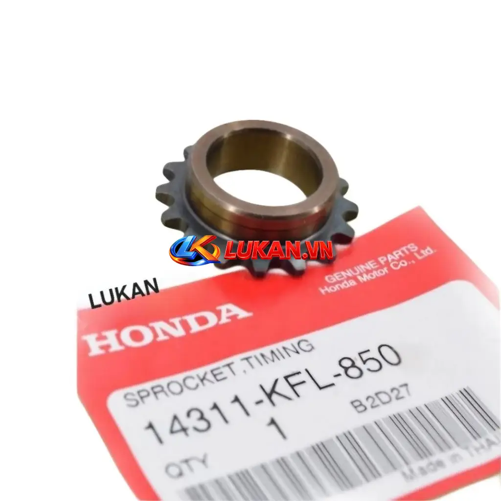 Bánh răng, nhông dên chia thì WAVE Thái 110, FUTURE 1.... trục khuỷu 14311-KFL-850