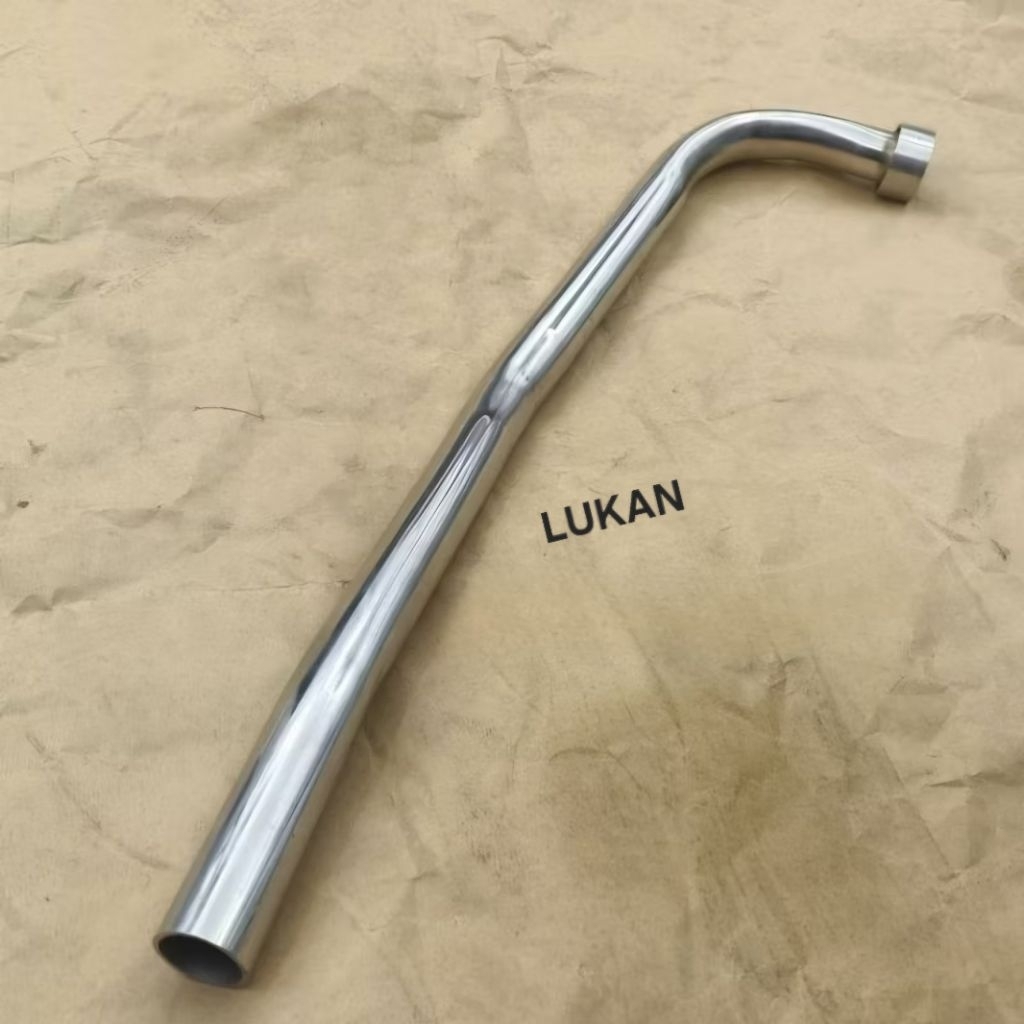 Cổ pô ống xã inox 201 xe FUTURE 1 đời đầu. phi lỗ 22 - Ảnh 2