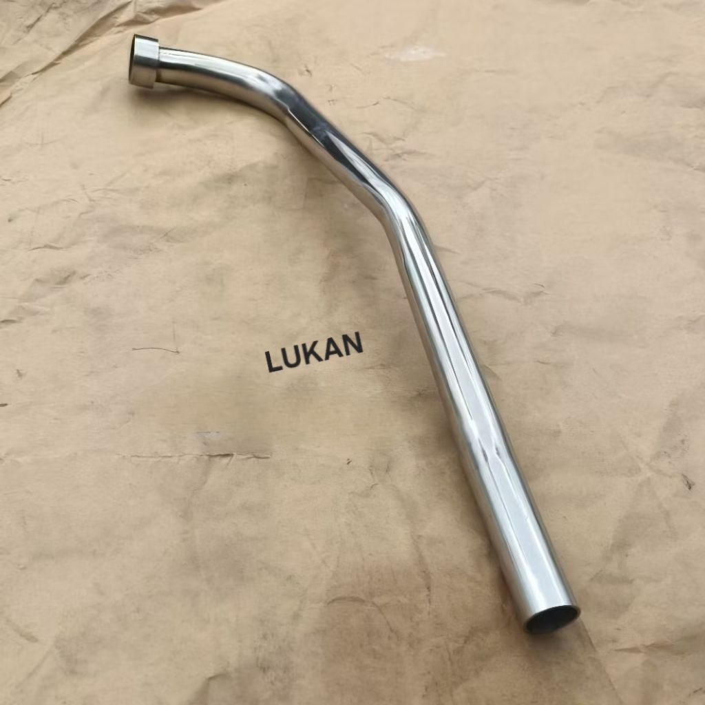 Cổ pô ống xã inox 201 xe FUTURE 1 đời đầu. phi lỗ 22 - Ảnh 3