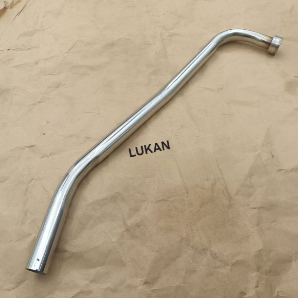 Cổ pô ống xã inox 201 xe WAVE RSX 100 phi lỗ 22 - Ảnh 2