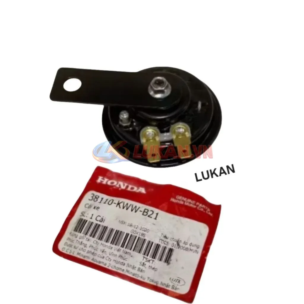 Kèn còi xe WAVE S110, RS, RSX... zin chính hãng 38110-KWW-B21 - Ảnh 3