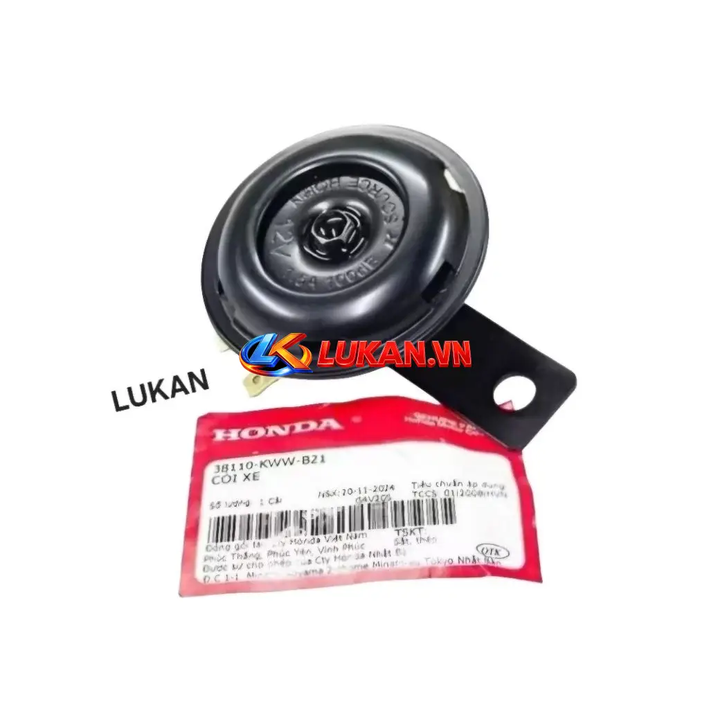 Kèn còi xe WAVE S110, RS, RSX... zin chính hãng 38110-KWW-B21