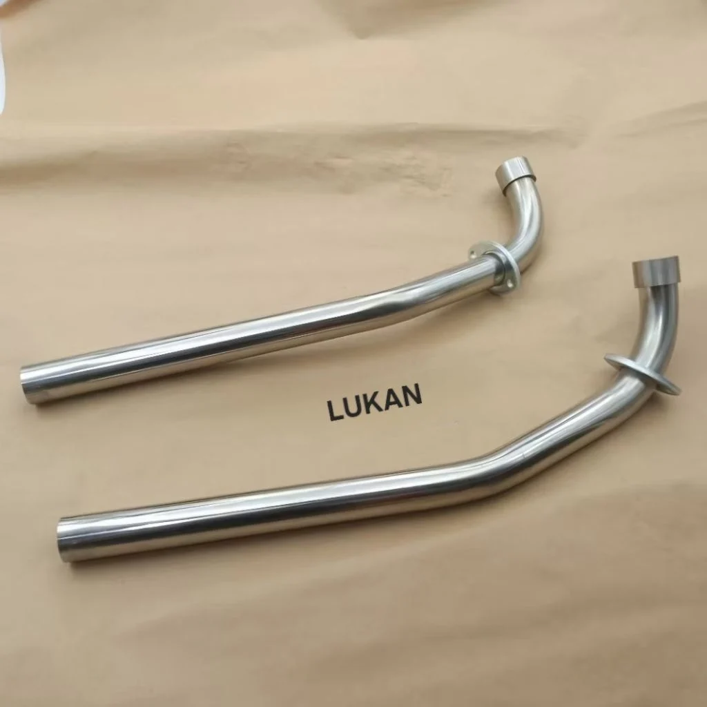 Cổ pô ống xã inox 201, 304 xe DREAM, WAVE... phi 27 - Ảnh 2