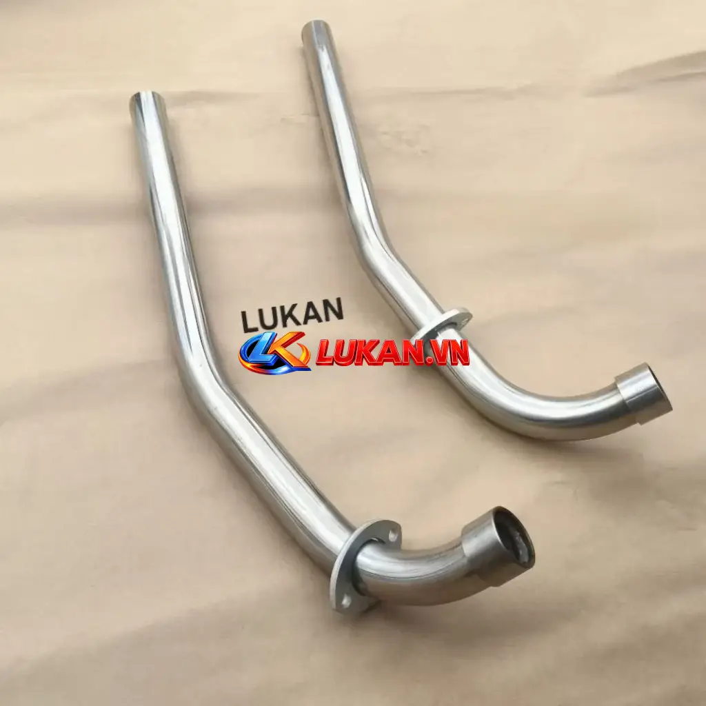 Cổ pô ống xã inox 201, 304 xe DREAM, WAVE... phi 27