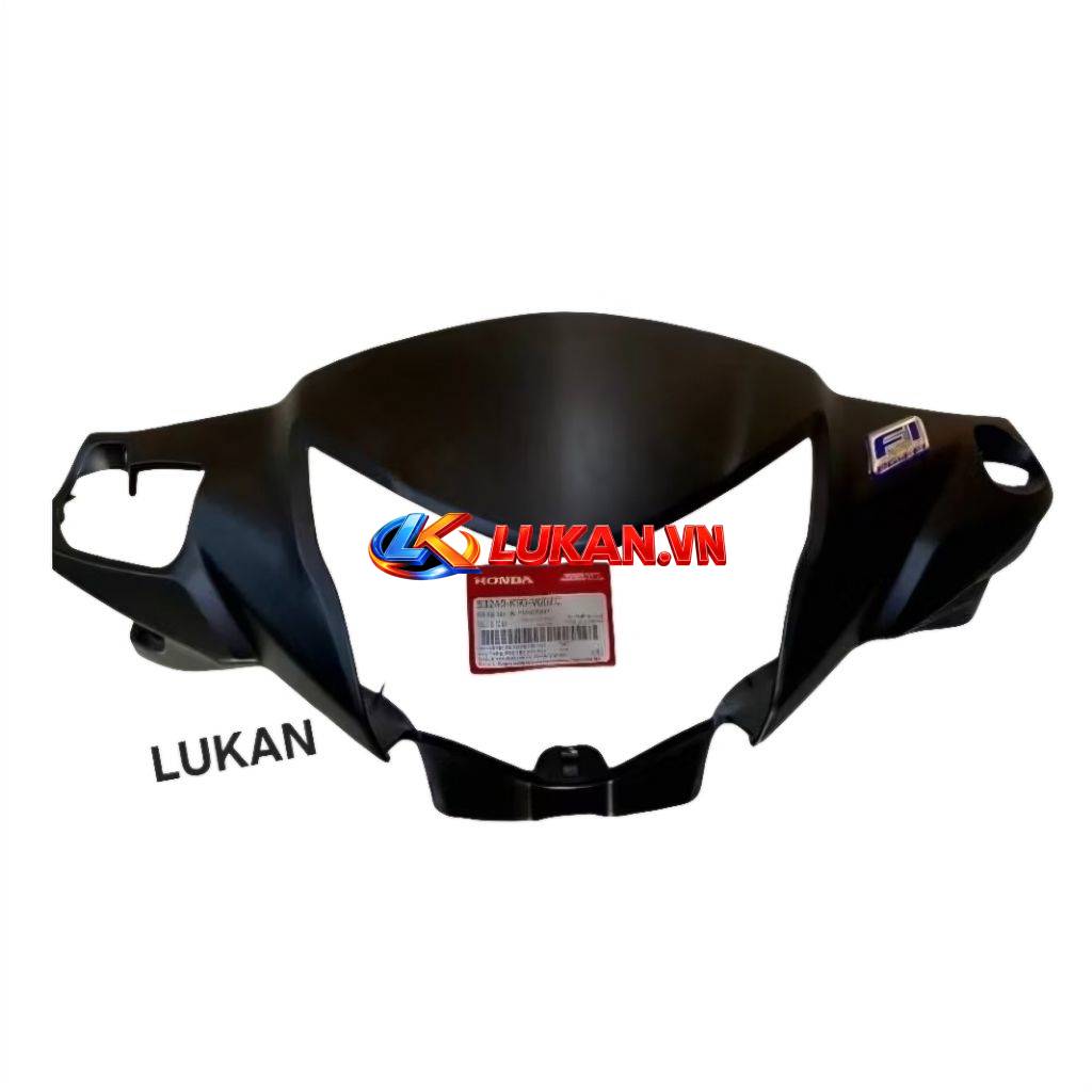 Nhựa ốp võ đầu đèn trước WAVE RSX 2014-2024.... Đen nhám, mờ zin