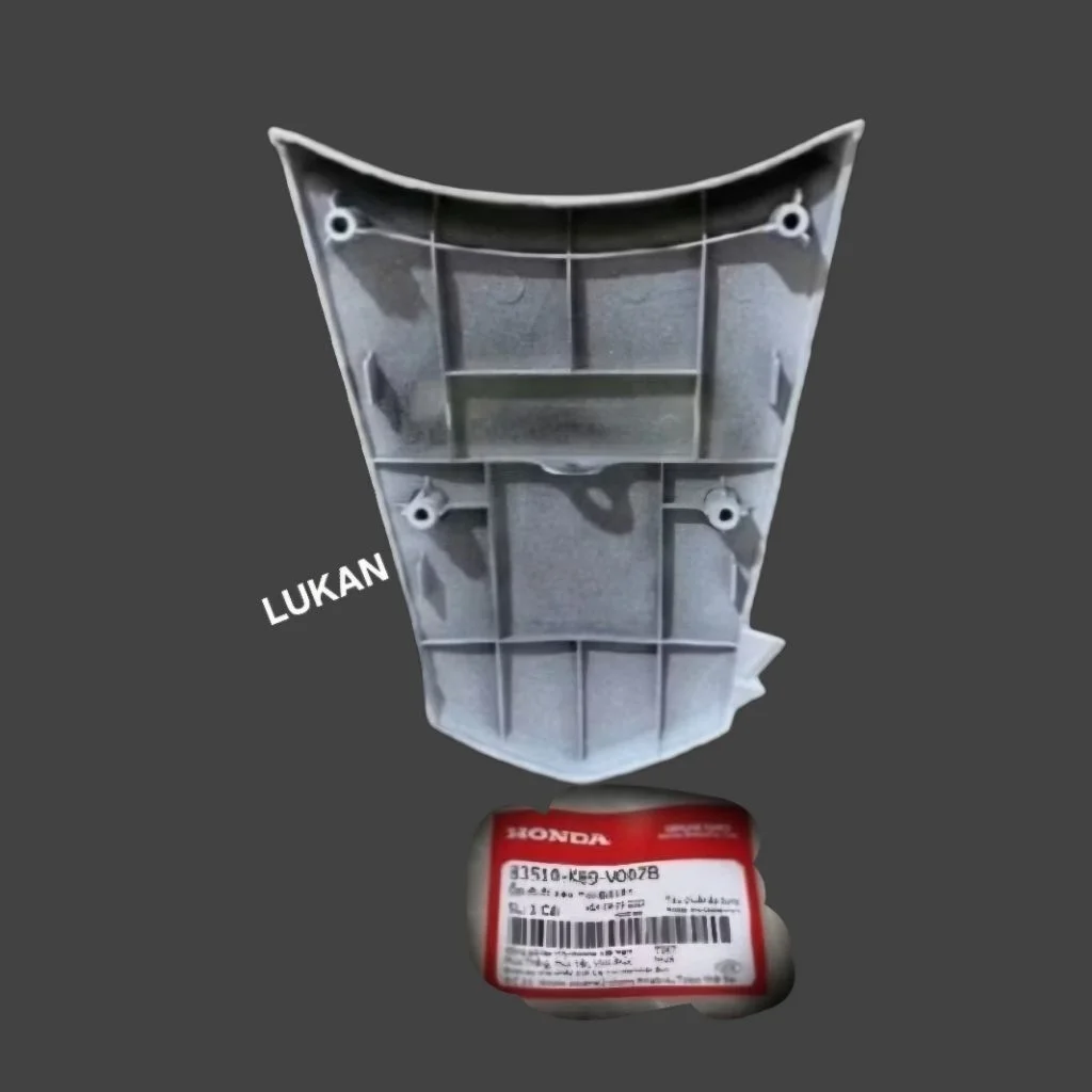 Nắp ốp võ nhựa đuôi rùa WAVE A, ALPHA 110 Trắng zin Honda 83510-K89-V00ZB - Ảnh 2