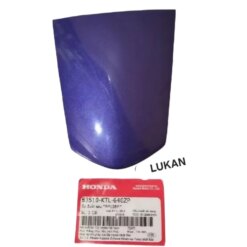 Nắp ốp nhựa đuôi, mu rùa WAVE A, ALPHA, S100.... Tím zin Honda 83510-KTL-640ZP