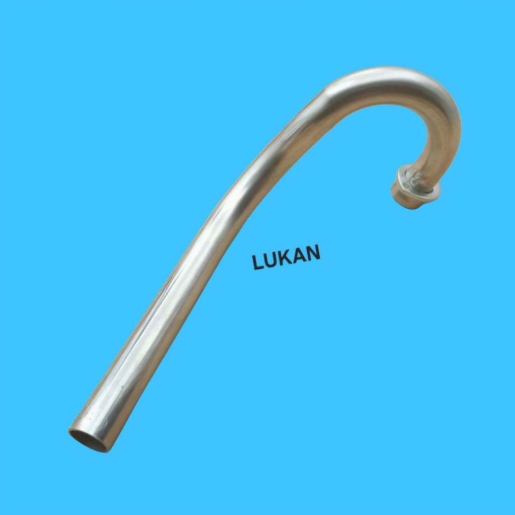 Cổ pô ống xã uốn vắt trên DREAM, WAVE, 67... phi lỗ 27 - Ảnh 5