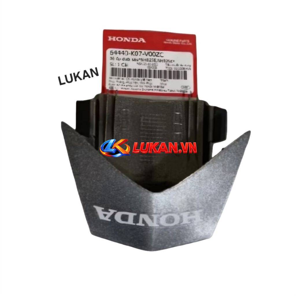 Nắp ốp võ nhựa đuôi rùa WAVE RSX 2012... Xám siêu nhân zin 64440-K07-V00ZC