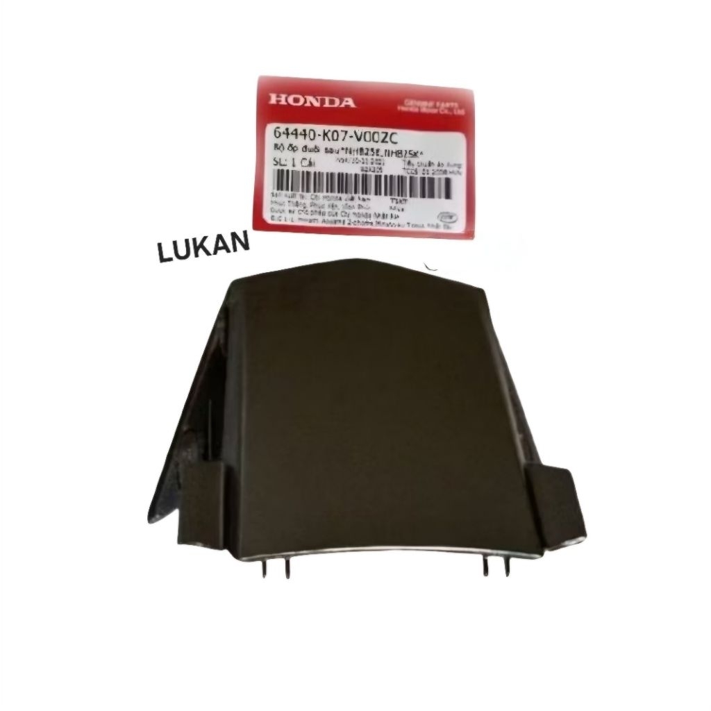 Nắp ốp võ nhựa đuôi rùa WAVE RSX 2012... Xám siêu nhân zin 64440-K07-V00ZC - Ảnh 4