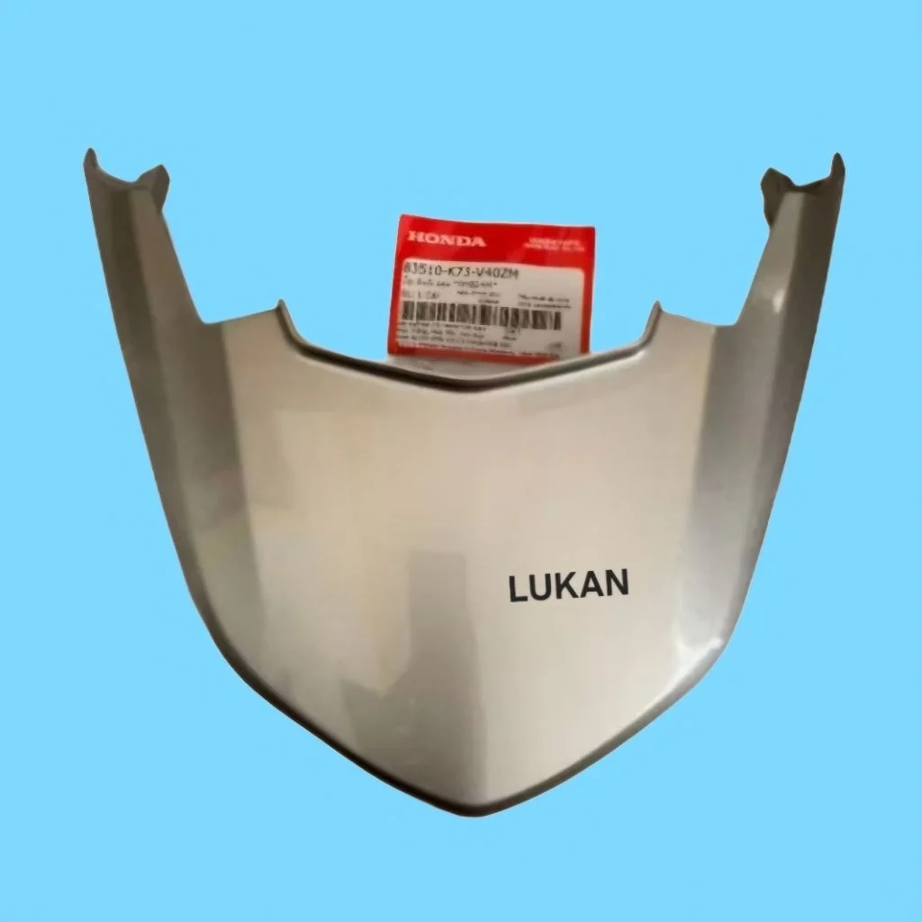 Nắp ốp võ nhựa đuôi, mu rùa FUTURE LED 125... Bạc zin Honda