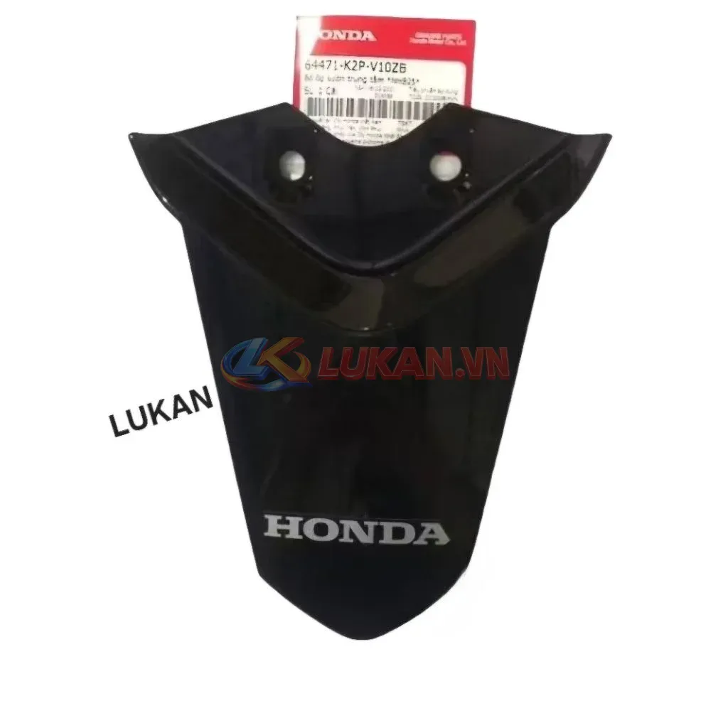 Nắp ốp võ nhựa đuôi, mu rùa xe WINNER X 150 Đen bóng zin 64471-K2P-V10ZB - Ảnh 3
