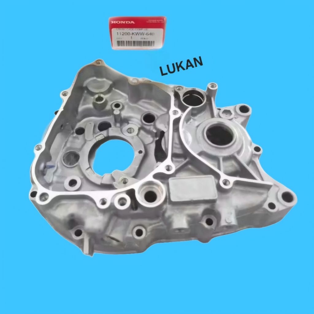 Lốc số máy trái, lốc đề giữa WAVE S110, RSX, BLADE, A110... zin 11200-KWW-740 - Ảnh 3