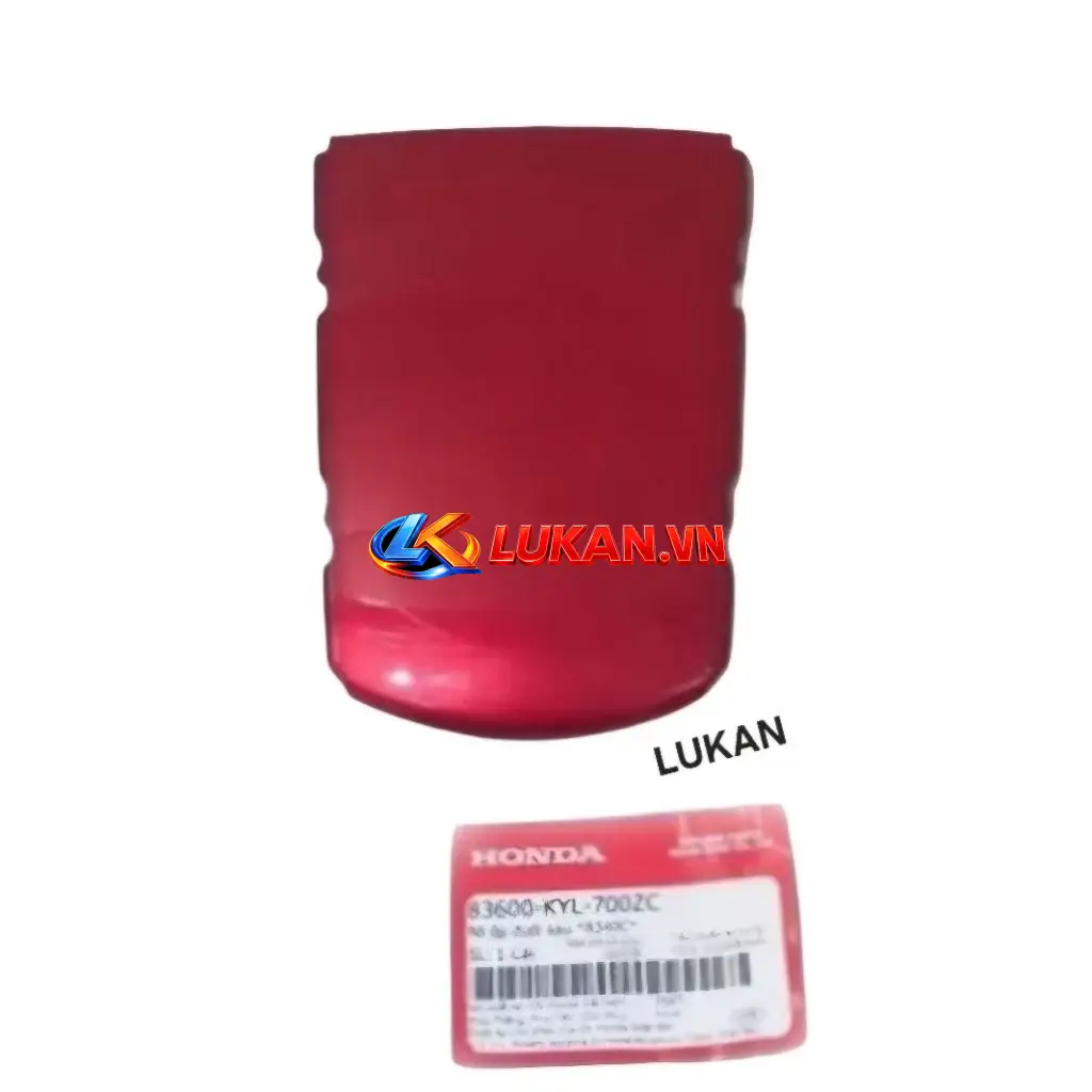 Nắp ốp võ nhựa đuôi, mu rùa FUTURE X 125.... Đỏ zin 83600-KYL-700ZC