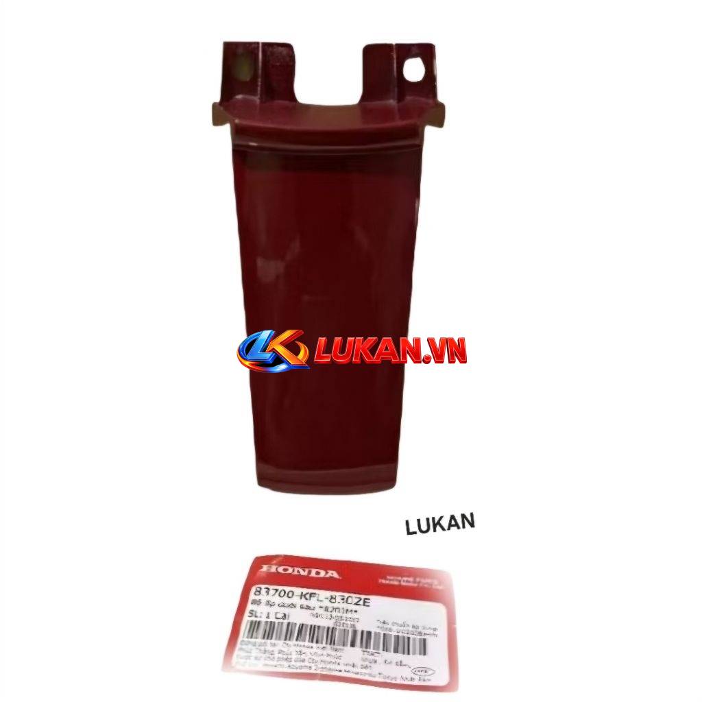 Nắp ốp võ nhựa đuôi, mu rùa FUTURE 1 đời đầu Đỏ nâu zin 83700-KFL-830ZE