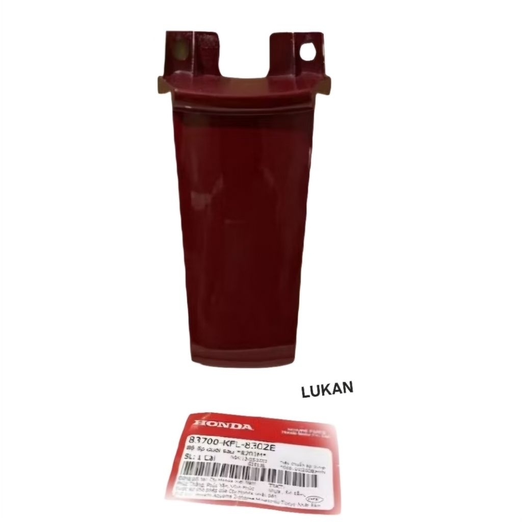 Nắp ốp võ nhựa đuôi, mu rùa FUTURE 1 đời đầu Đỏ nâu zin 83700-KFL-830ZE - Ảnh 4
