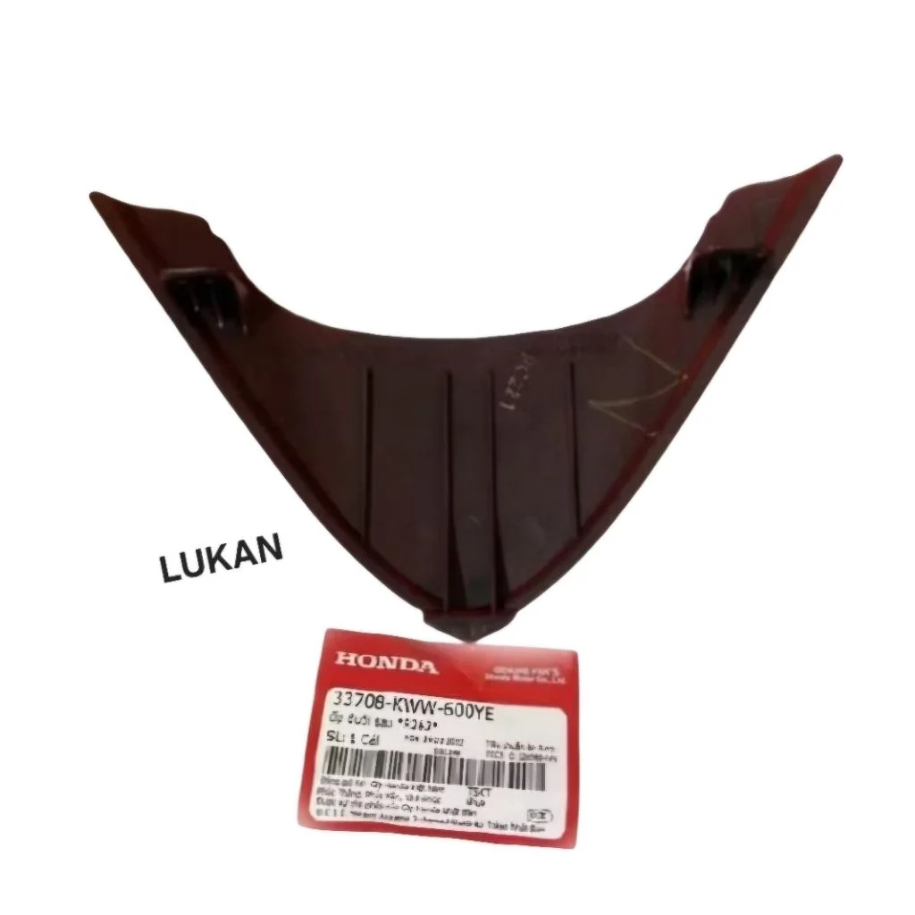 Nắp ốp võ nhựa đuôi, mu rùa WAVE S110, RS, RSX.... Đỏ đô zin Honda 33708-KWW-600YE - Ảnh 2