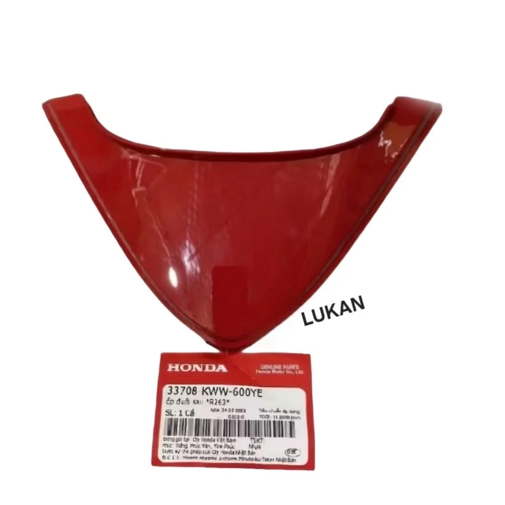 Nắp ốp võ nhựa đuôi, mu rùa WAVE S110, RS, RSX.... Đỏ đô zin Honda 33708-KWW-600YE - Ảnh 3