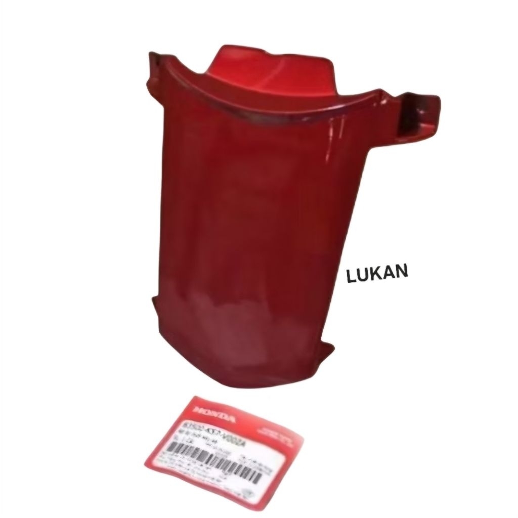 Nắp ốp võ nhựa đuôi, mu rùa WAVE BLADE 110 Đỏ zin Honda 83500-K57-V00ZA - Ảnh 2